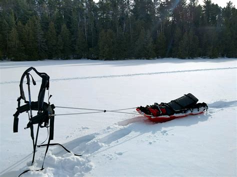 pulk   backcountry ice fishing sled skipulkcom