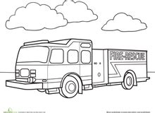 fire truck coloring page truck coloring pages fire trucks fire