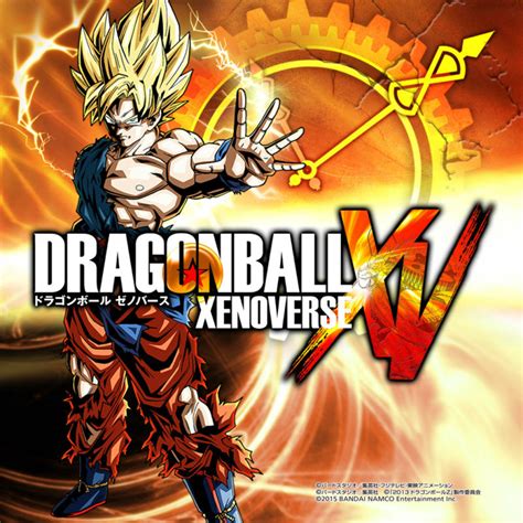 Dragon Ball Xenoverse 2015 Playstation 3 Box Cover Art
