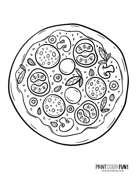 pizza printable coloring pages printable word searches