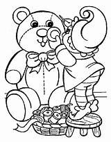 Christmas Coloring Pages Bear Coloringpages1001 Bears Colouring Sheets sketch template