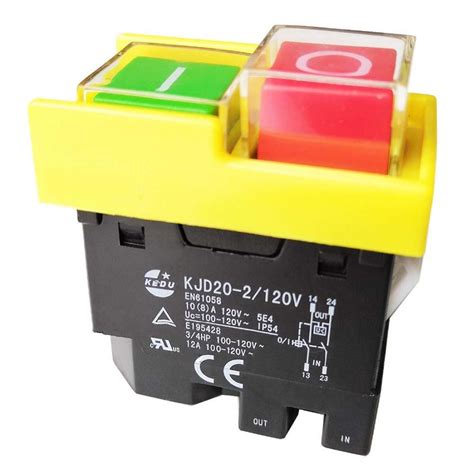kjd  vv  emergency push button electromagnetic switch   switches