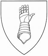 Gauntlet Glove Armor Mistholme Period sketch template
