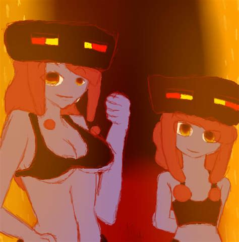 Big And Little Magma Cubes By Animefantic321 On Deviantart