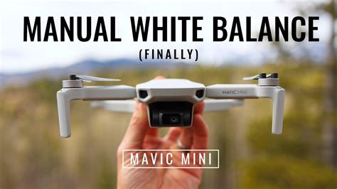dji mavic mini manual white balance finally youtube