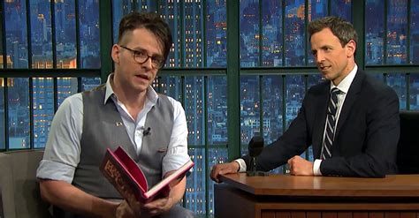 in case you missed it here is matt fraction s full appearance on late night with seth meyers