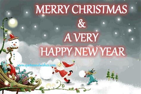 Wishing You A Merry Christmas And A Very Happy New Year
