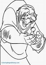 Hunchback Pages Coloring Dame Notre Getcolorings Getdrawings sketch template