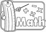Math Clipart Center Bw Clip Choose Board Signs sketch template