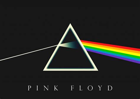 pink floyd  album cover graphics dark side   moon poster  star ebay