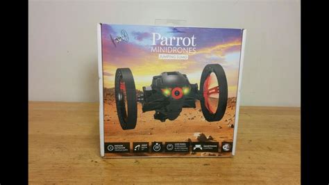parrot minidrones jumping sumo unboxing youtube