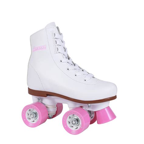 Buy Chicago Skates Girls Rink Roller Skate White Youth Quad Skates