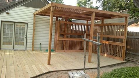 2x6 Deck Treated Cedar Patio Cover Covered Patio Outdoor Living