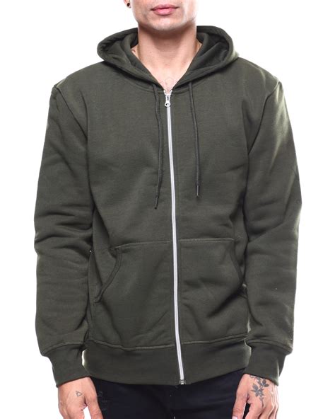 buy fleece full zip hooded sweatshirt mens hoodies  buyers picks find buyers picks fashion