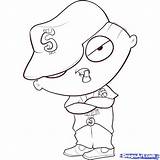 Griffin Stewie Coloring Pages Getcolorings Color sketch template