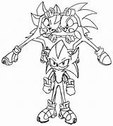 Sonic Hedgehog Sheets Coloring Library Clipart Line sketch template