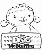 Doc Mcstuffins Coloring Pages Lambie Lamb Printable Color Birthday Print Mcstuffin Kids Disney Bestcoloringpagesforkids 4th Book Happy Netart Dr Sheets sketch template