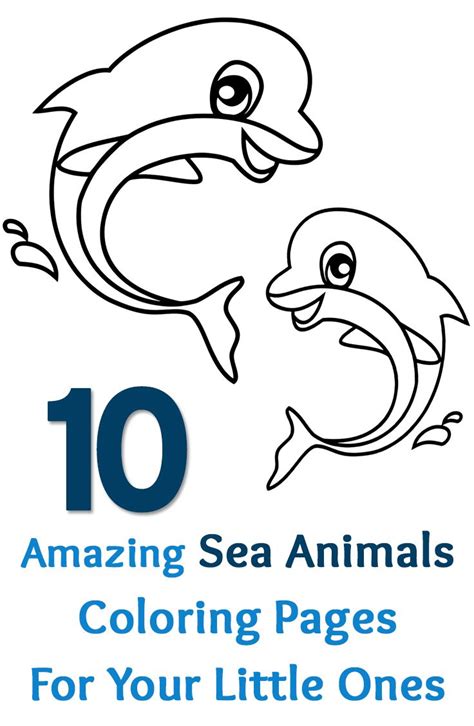 top   printable sea animals coloring pages  sea animals
