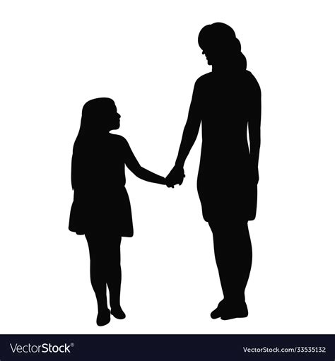 mother daughter silhouette svg mom svg mother daughter