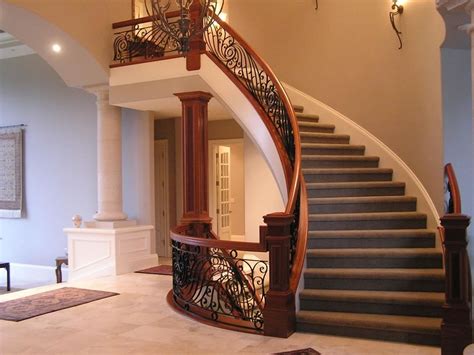 curved staircase  architect explains architecture ideas