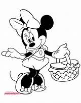Minnie Mouse Coloring Pages Printable Mickey Disney Picnic Basket Para Mini Carrying Book Gif Dibujar sketch template