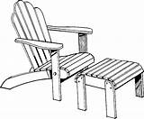 Chair Clipart Furniture Patio Clip Lawn Outdoor Chairs Cliparts Objects Outside Drawing Well Library Practica Technical Clipground Clipartlook Favorites Add sketch template