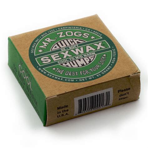 sexwax quick humps surf wax eco box qhb mr zog s surfboard wax