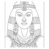 Sphinx Pharaoh sketch template
