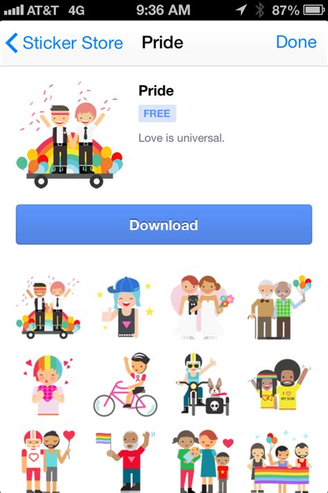 Facebook Messenger Arrivano Le Emoticon Per Il Gay Pride E La