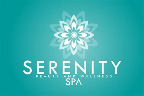 serenity spa  behance