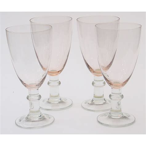 certified international pink 16 oz goblets set of 8 free shipping
