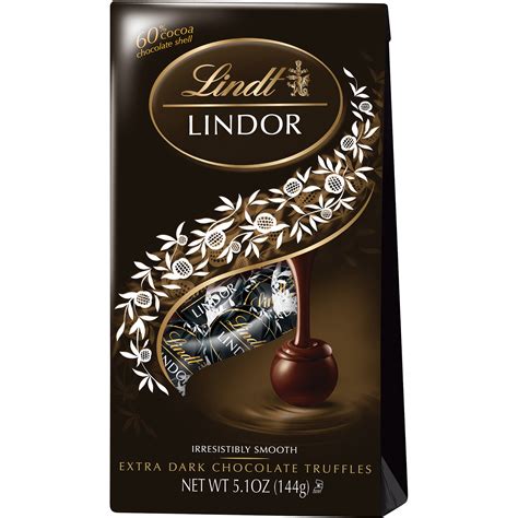 lindts lindor extra dark chocolate truffles