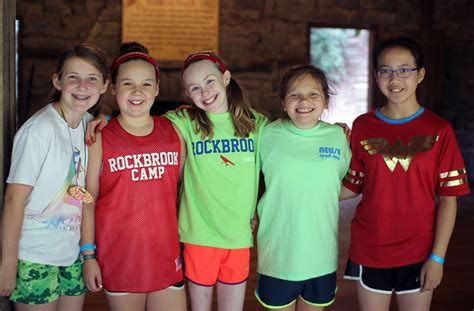 giddy with wet hair rockbrook camp for girls