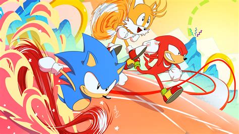sonic mania   playable characters  animated short series announced cgmagazine