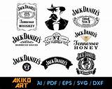 Daniels Svg Dxf Whiskey Cricut Include sketch template