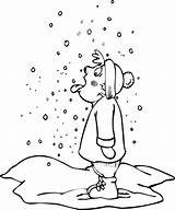 Coloring Pages Winter Kids sketch template