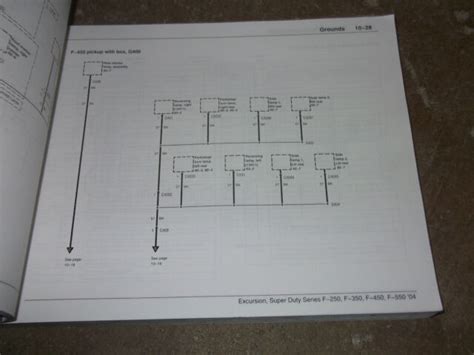 oem ford         super duty factory wiring diagrams ebay