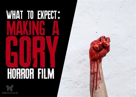 gory horror filmmaking    expect morbidly beautiful