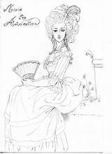 Antoinette Marie Coloring Pages Choose Board sketch template