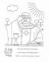 Coloring Mass Pages Catholic Parts Massachusetts Color Getdrawings Getcolorings Colorings sketch template