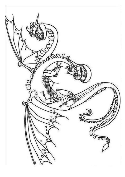 train  dragon coloring pages barf  belch dragon