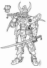 Ronin Warriors Pulling Modernized Somewhat sketch template
