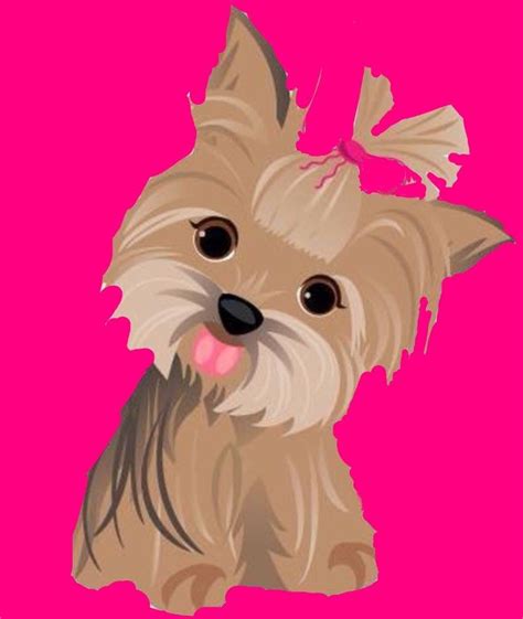 trixies totes cute dogs dog drawing yorkie puppy