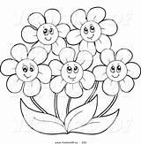 Coloring Pages May Happy Flower Flowers Daisy Clipart Simple Printable Color Getdrawings Getcolorings Kids Gerbera Clipground Print Daisies Drawing Colorings sketch template