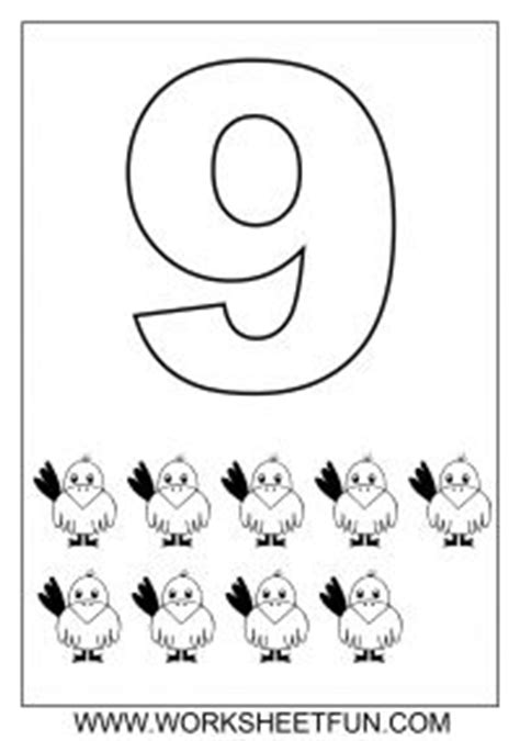 number recognition worksheets activities search color  numbers