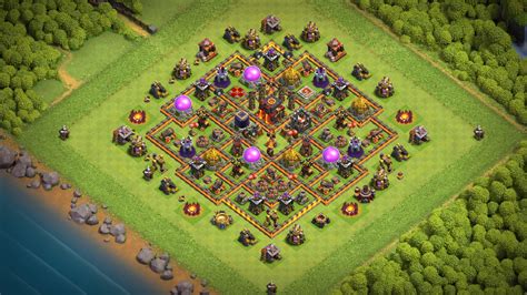 New 2022 Th10 Base Layout With Copy Link Of Layout Base Of Clans