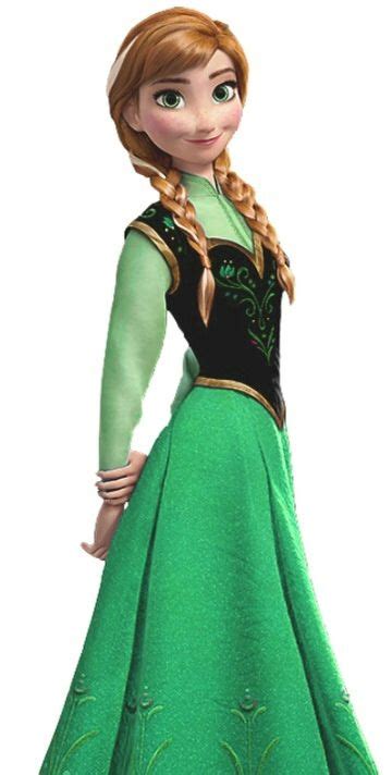 Anna With Green Dress Edit By Katewashereeeee With