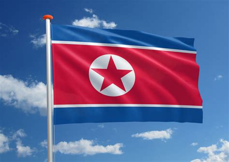 vlag noord korea bestel bij mastenenvlaggennl