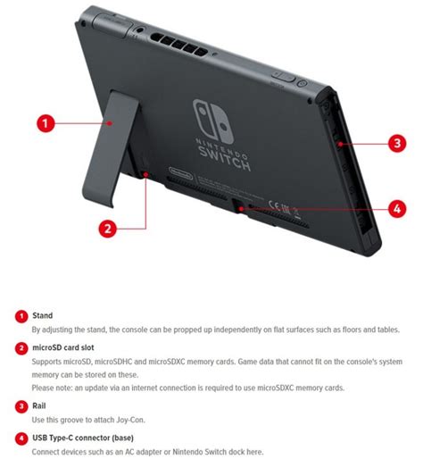 official nintendo switch console specifications posted eteknix