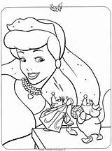 Cendrillon Princesses Princesse Souris Pintar Rota83 Cinderella Coloriages sketch template